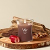 image:imageWoodWick Fireside Holiday Candle Gifts for Women and Men 16 oz Ellipse Candle with Crackling WickRedwood
