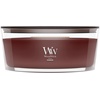image:imageWoodWick Fireside Holiday Candle Gifts for Women and Men 16 oz Ellipse Candle with Crackling WickRedwood