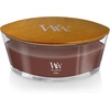 image:imageWoodWick Fireside Holiday Candle Gifts for Women and Men 16 oz Ellipse Candle with Crackling WickRedwood