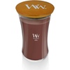 image:imageWoodWick Fireside Holiday Candle Gifts for Women and Men 16 oz Ellipse Candle with Crackling WickRedwood