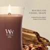 image:imageWoodWick Fireside Holiday Candle Gifts for Women and Men 16 oz Ellipse Candle with Crackling WickRedwood