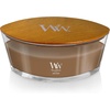 image:imageWoodWick Fireside Holiday Candle Gifts for Women and Men 16 oz Ellipse Candle with Crackling WickSantal Myrrh