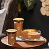 image:imageWoodWick Fireside Holiday Candle Gifts for Women and Men 16 oz Ellipse Candle with Crackling WickSantal Myrrh