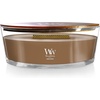 image:imageWoodWick Fireside Holiday Candle Gifts for Women and Men 16 oz Ellipse Candle with Crackling WickSantal Myrrh