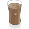 image:imageWoodWick Fireside Holiday Candle Gifts for Women and Men 16 oz Ellipse Candle with Crackling WickSantal Myrrh
