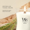 image:imageWoodWick Fireside Holiday Candle Gifts for Women and Men 16 oz Ellipse Candle with Crackling WickWhite Teak