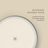 image:imageWoodWick Fireside Holiday Candle Gifts for Women and Men 16 oz Ellipse Candle with Crackling WickWhite Teak
