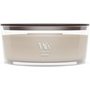 image:imageWoodWick Fireside Holiday Candle Gifts for Women and Men 16 oz Ellipse Candle with Crackling WickWood Smoke