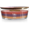 image:imageWoodWick Shoreline Trilogy Gifts for Women and Men 16 oz Ellipse Trilogy Candle with Crackling WickAutumn Harvest