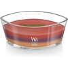 image:imageWoodWick Shoreline Trilogy Gifts for Women and Men 16 oz Ellipse Trilogy Candle with Crackling WickAutumn Harvest