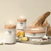 image:imageWoodWick Shoreline Trilogy Gifts for Women and Men 16 oz Ellipse Trilogy Candle with Crackling WickCaf Macchiato