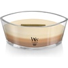 image:imageWoodWick Shoreline Trilogy Gifts for Women and Men 16 oz Ellipse Trilogy Candle with Crackling WickCaf Sweets