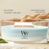image:imageWoodWick Shoreline Trilogy Gifts for Women and Men 16 oz Ellipse Trilogy Candle with Crackling WickDriftwood Shores