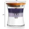 image:imageWoodWick Shoreline Trilogy Gifts for Women and Men 16 oz Ellipse Trilogy Candle with Crackling WickEvening Luxe
