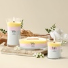 image:imageWoodWick Shoreline Trilogy Gifts for Women and Men 16 oz Ellipse Trilogy Candle with Crackling WickFloral Blossoms