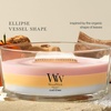 image:imageWoodWick Shoreline Trilogy Gifts for Women and Men 16 oz Ellipse Trilogy Candle with Crackling WickIsland Getaway