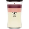 image:imageWoodWick Shoreline Trilogy Gifts for Women and Men 16 oz Ellipse Trilogy Candle with Crackling WickLush Nectar