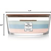 image:imageWoodWick Shoreline Trilogy Gifts for Women and Men 16 oz Ellipse Trilogy Candle with Crackling WickOceanic