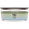 image:imageWoodWick Shoreline Trilogy Gifts for Women and Men 16 oz Ellipse Trilogy Candle with Crackling WickVerdant Woods