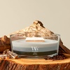 image:imageWoodWick Shoreline Trilogy Gifts for Women and Men 16 oz Ellipse Trilogy Candle with Crackling WickWarm Woods