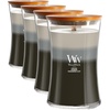 image:imageWoodWick Shoreline Trilogy Gifts for Women and Men 16 oz Ellipse Trilogy Candle with Crackling WickWarm Woods