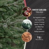 image:imageWoodWick Shoreline Trilogy Gifts for Women and Men 16 oz Ellipse Trilogy Candle with Crackling WickWinter Garland