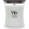 image:imageWoodWick Amethyst amp Amber Gifts for Women and Men 97 oz Medium Hourglass Candle with Crackling WickLavender  Cedar