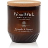 image:imageWoodWick Black Currant amp Rose Gifts for Women and Men 6 oz Renew Medium Candle with Crackling WickLavender  Cypress