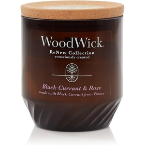 image:imageWoodWick Black Currant amp Rose Gifts for Women and Men 6 oz Renew Medium Candle with Crackling WickBlack Currant  Rose