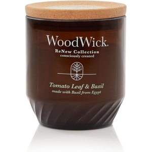 image:imageWoodWick Black Currant amp Rose Gifts for Women and Men 6 oz Renew Medium Candle with Crackling WickTomato Leaf  Basil