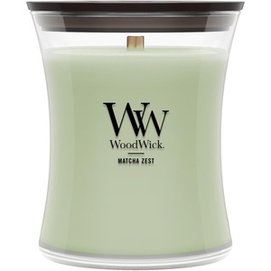image:imageWoodWick Cinnamon Chai Holiday Candle Gifts for Women and Men 97 oz Medium Hourglass Candle with Crackling WickMatcha Zest