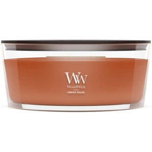 image:imageWoodWick Cinnamon Chai Holiday Candle Gifts for Women and Men 97 oz Medium Hourglass Candle with Crackling WickPumpkin Praline