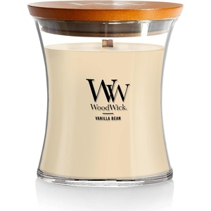 image:imageWoodWick Cinnamon Chai Holiday Candle Gifts for Women and Men 97 oz Medium Hourglass Candle with Crackling WickVanilla Bean