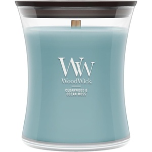 image:imageWoodWick Coastal Sunset Gifts for Women and Men 16 oz Ellipse Candle with Crackling WickCedarwood  Ocean Moss