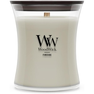 image:imageWoodWick Fireside Holiday Candle Gifts for Women and Men 16 oz Ellipse Candle with Crackling WickFireside