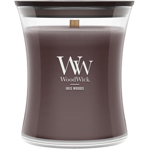 image:imageWoodWick Fireside Holiday Candle Gifts for Women and Men 16 oz Ellipse Candle with Crackling WickIris Woods