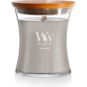 image:imageWoodWick Fireside Holiday Candle Gifts for Women and Men 16 oz Ellipse Candle with Crackling WickWood Smoke