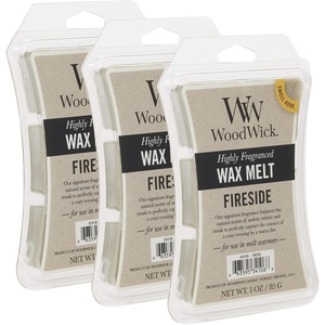 image:imageWoodwick White Teak 3 Oz Wax Melts 6 Count Pack of 3FIRESIDE