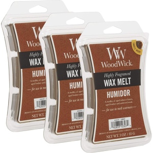 image:imageWoodwick White Teak 3 Oz Wax Melts 6 Count Pack of 3HUMIDOR
