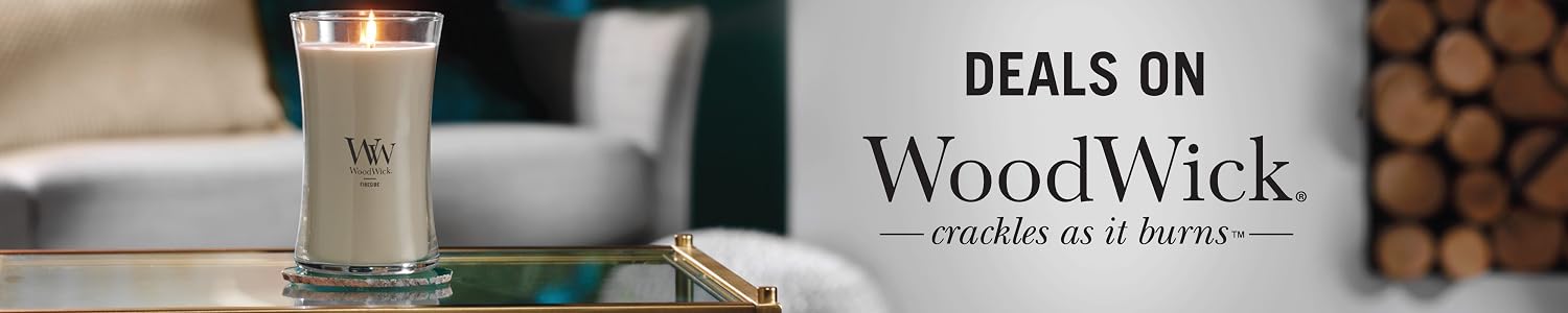 WoodWick Flash Sale : Elegant Scents, Timeless Comfort,Fill Your Home with Warmth & Fragrance